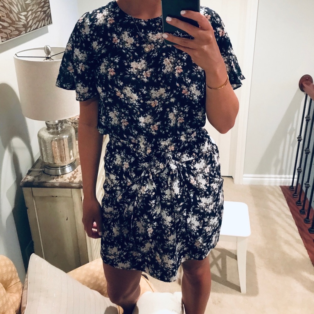 Club Monaco Floral Set (skirt and top)